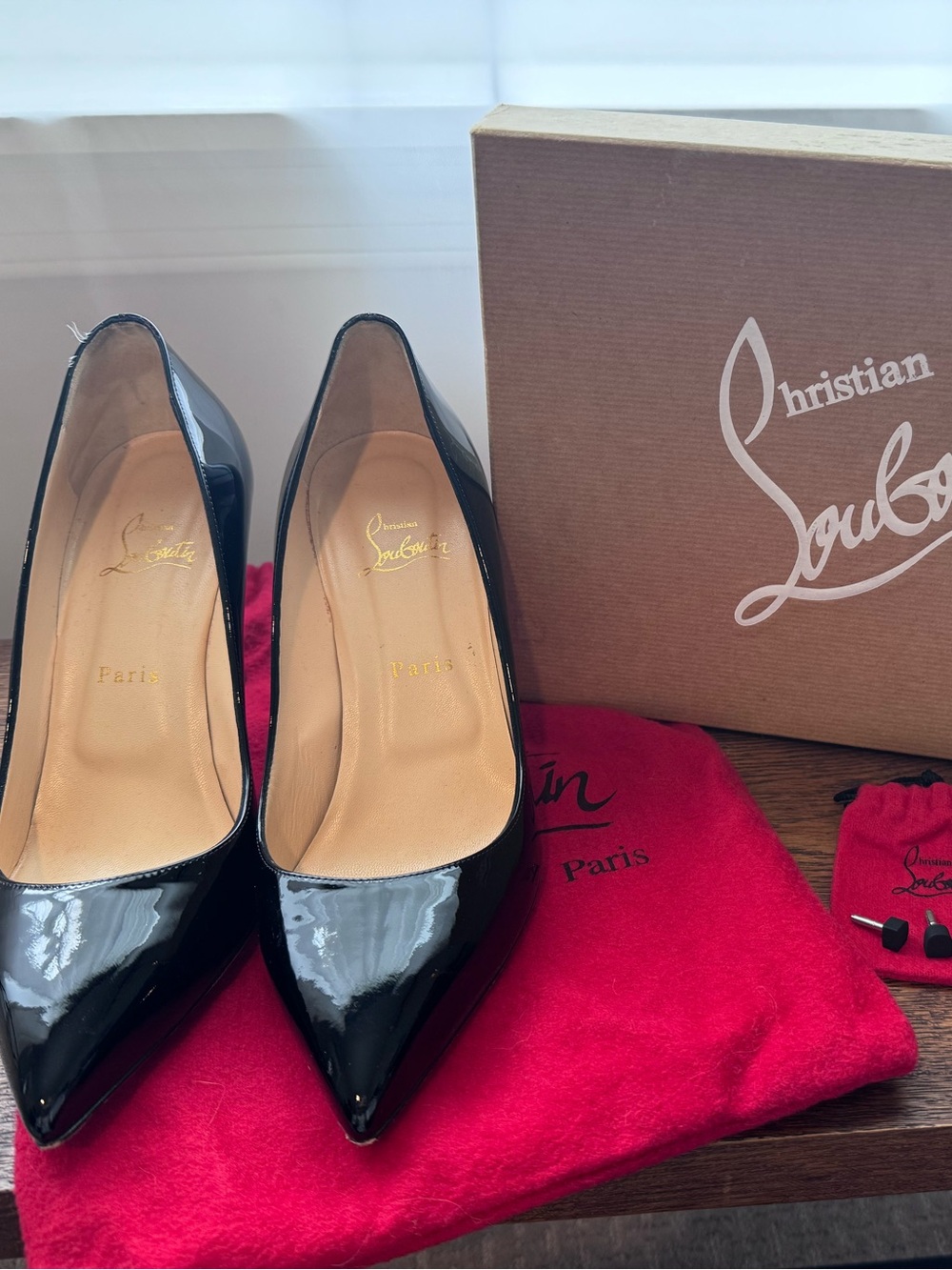 Christian Louboutin
Pigalle 85MM Patent Calf Leather Pumps